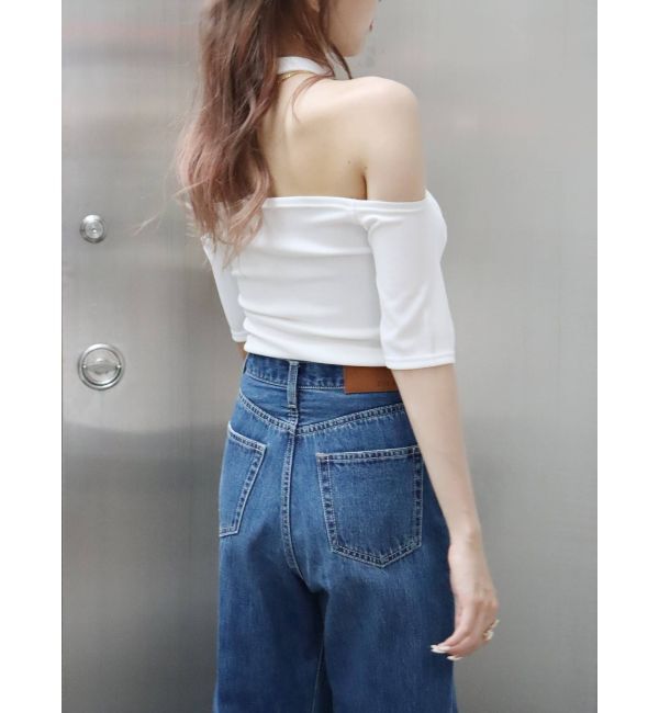 EVRIS「ボトルネックデザインオフショルトップス」|Tシャツ・カットソー|
