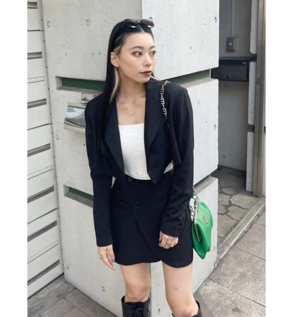 EVRIS「ラップデザインミニスカート【セットアップ着用可能】」|スカート|