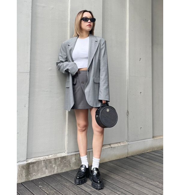 EVRIS「ラップデザインミニスカート【セットアップ着用可能】」|スカート|