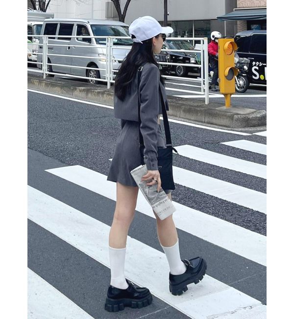 EVRIS「ラップデザインミニスカート【セットアップ着用可能】」|スカート|