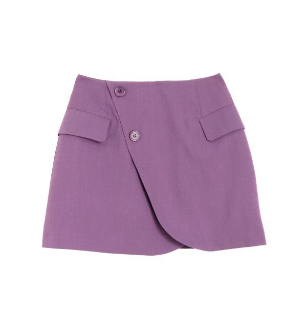 EVRIS「ラップデザインミニスカート【セットアップ着用可能】」|スカート|