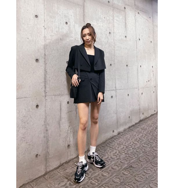 EVRIS「ラップデザインミニスカート【セットアップ着用可能】」|スカート|