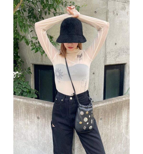 EVRIS「フェイクファーバケットハット」|ハット|