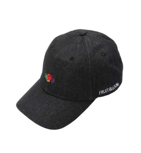 EVRIS「【FRUIT OF THE LOOM】 LOGO EMB デニムLOW CAP」|キャップ・キャスケット|