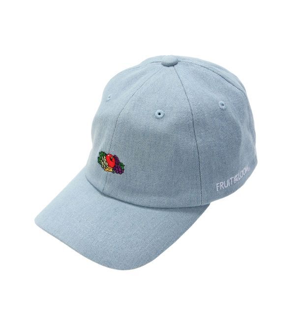 EVRIS「【FRUIT OF THE LOOM】 LOGO EMB デニムLOW CAP」|キャップ・キャスケット|