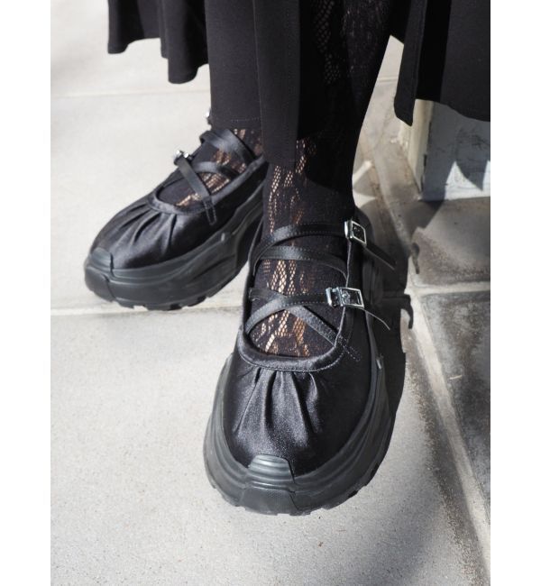 EVRIS「レースアップデザインプラットフォームスニーカー」|スニーカー|