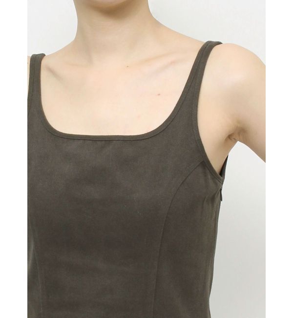 EVRIS「エッジデザインプリーツジャンスカ」|ジャンパースカート|