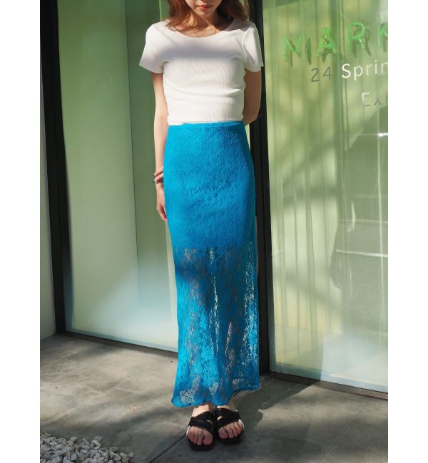 EVRIS「バックオープンリブショートTシャツ」|Tシャツ・カットソー|