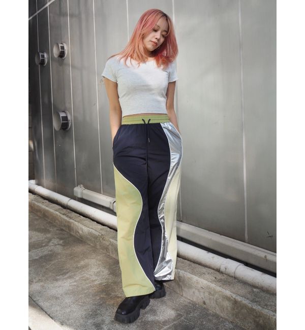 EVRIS「バックオープンリブショートTシャツ」|Tシャツ・カットソー|