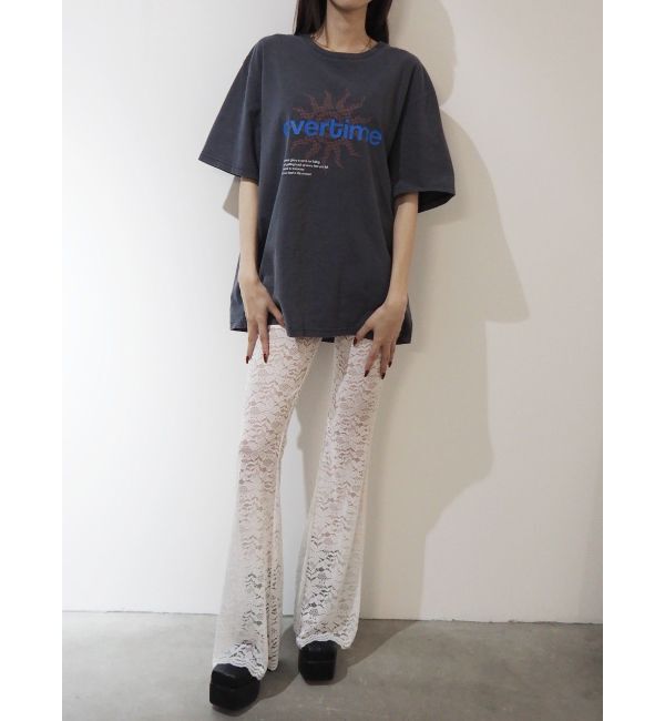 EVRIS「レースフレアパンツ」|その他|