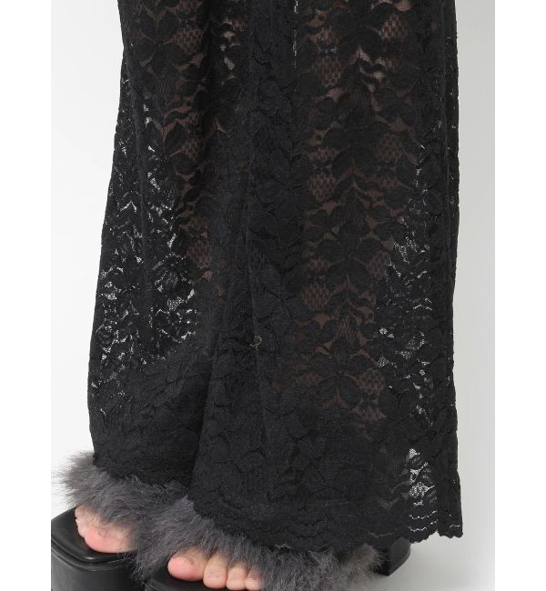 EVRIS「レースフレアパンツ」|その他|