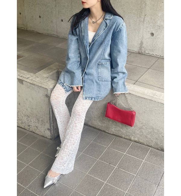 EVRIS「レースフレアパンツ」|その他|