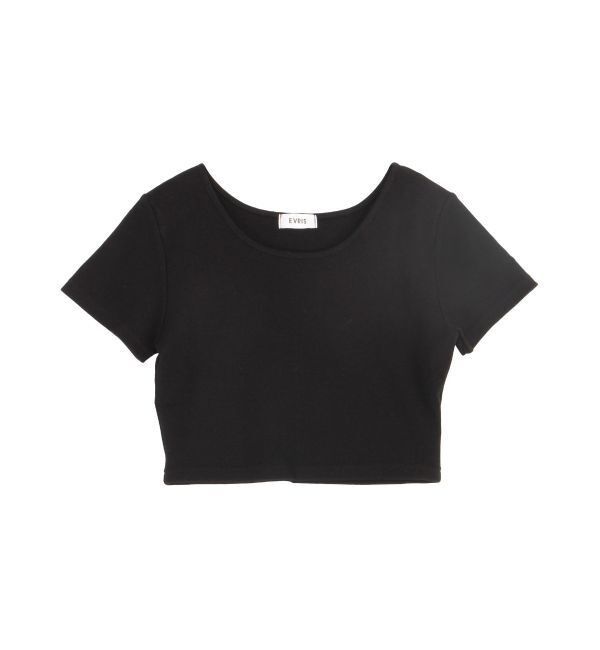 EVRIS「BASICシンプルショートTシャツ」|Tシャツ・カットソー|