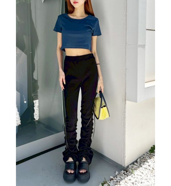 EVRIS「BASICシンプルショートTシャツ」|Tシャツ・カットソー|