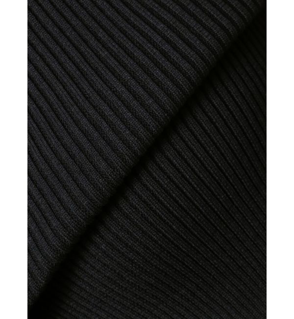 EVRIS「【WEB限定】フロントジップオフショルニット」|ニット・セーター|