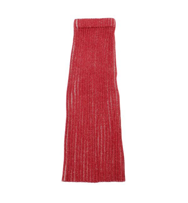 EVRIS「プレーティングリブレッグウォーマー」|レッグウォーマー|