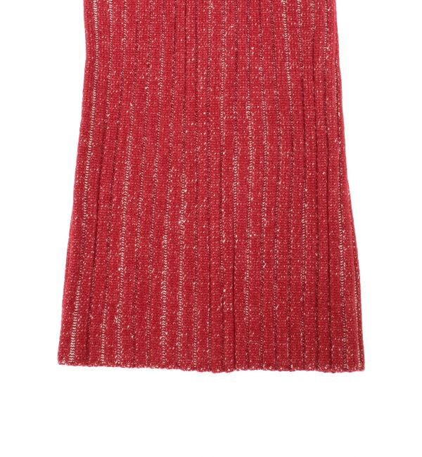 EVRIS「プレーティングリブレッグウォーマー」|レッグウォーマー|