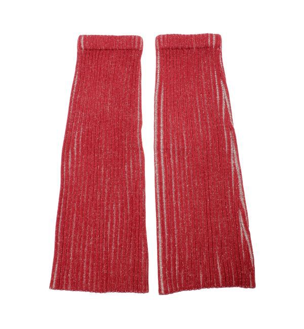 EVRIS「プレーティングリブレッグウォーマー」|レッグウォーマー|