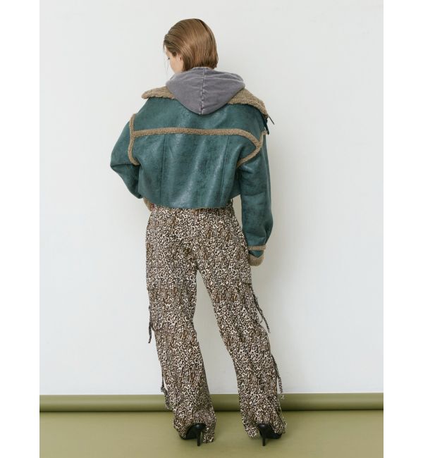 EVRIS「ショートボアブルゾン」|ブルゾン・スタジャン|