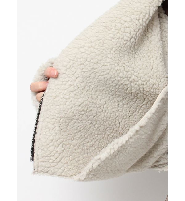 EVRIS「ショートボアブルゾン」|ブルゾン・スタジャン|