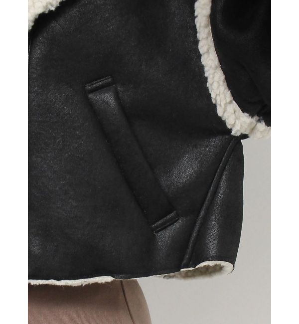 EVRIS「ショートボアブルゾン」|ブルゾン・スタジャン|