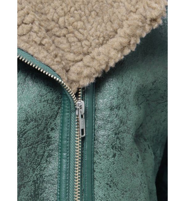 EVRIS「ショートボアブルゾン」|ブルゾン・スタジャン|