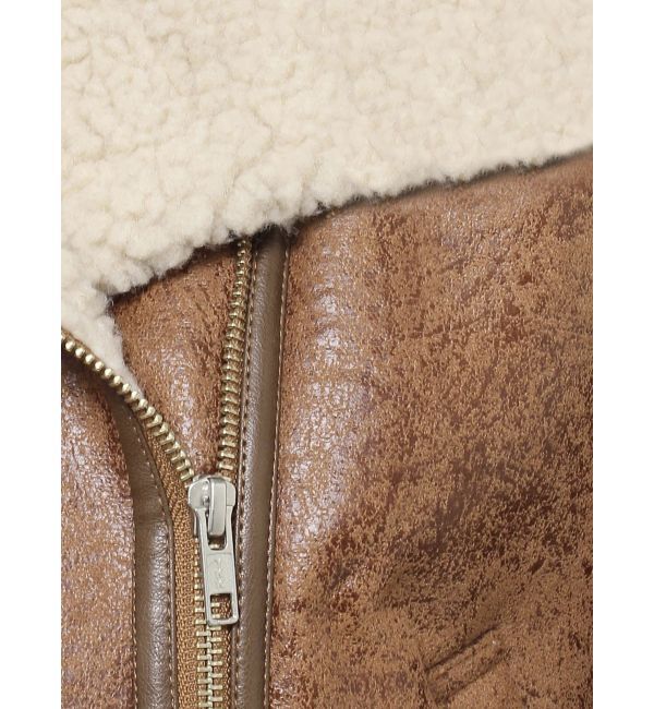 EVRIS「ショートボアブルゾン」|ブルゾン・スタジャン|