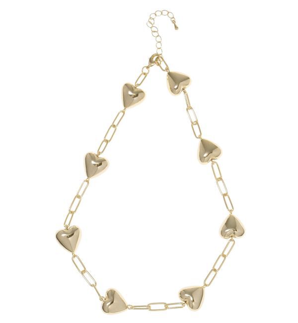 EVRIS「HEART MOTIF CHAINネックレス」|ネックレス|
