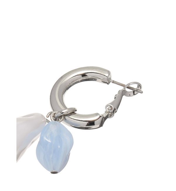 jouetie「ロゴパールストーンピアス」|ピアス|