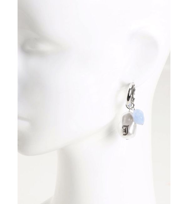 jouetie「ロゴパールストーンピアス」|ピアス|