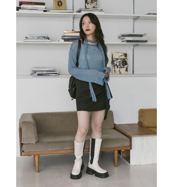 jouetie「ストールシアーニット」|ニット・セーター|