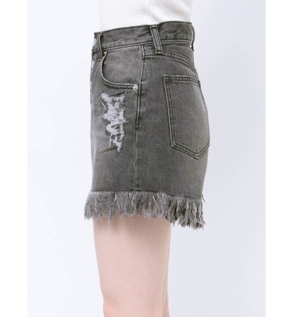 jouetie「ダメージデニムショートパンツ」|デニム|
