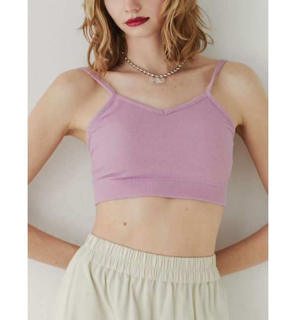 jouetie「バックオープンラメブラレット」|キャミソール|