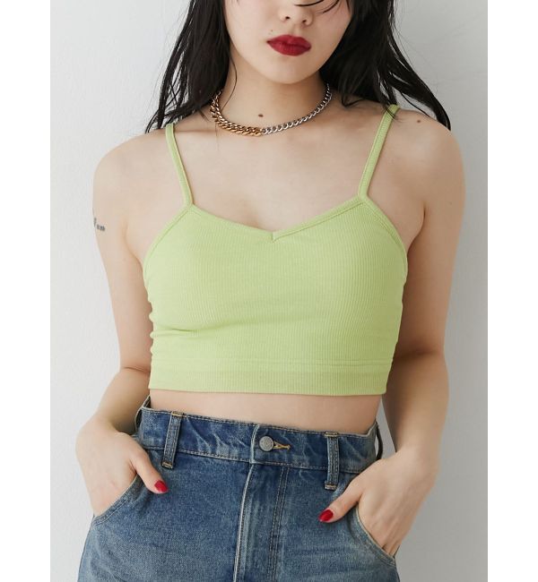 jouetie「バックオープンラメブラレット」|キャミソール|