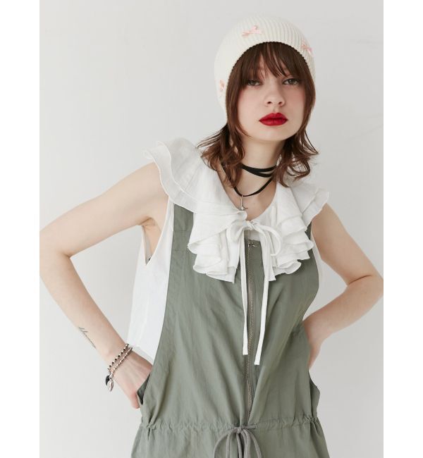 jouetie「フロントZIPジャンプスーツ」|オールインワン|