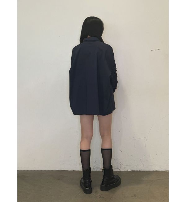 jouetie「スリーブフリルルーズタイシャツ【セットアイテム】」|シャツ・ブラウス|