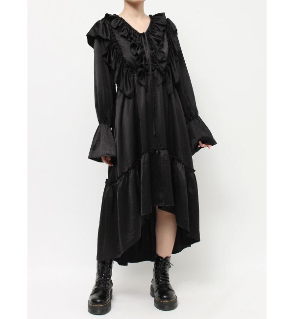 jouetie「ラッフルフリルワンピース」|ワンピース|ブラック