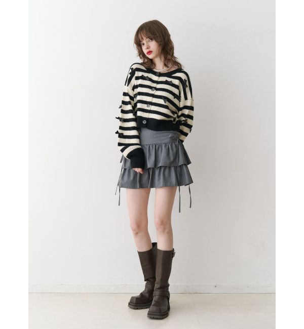 jouetie「2WAYリボンカーデ」|カーディガン|