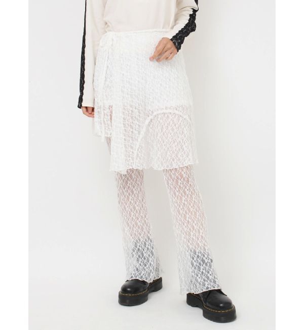 jouetie「ラップレイヤードレースパンツ」|その他|