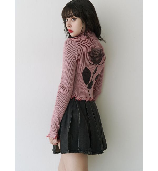 jouetie「ラッププリーツデニムスカパン【セットアップ対応】」|デニム|