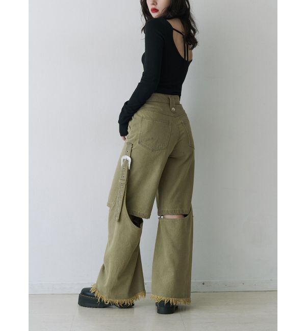 jouetie「2WAYレングスウエスタンデニム【セットアップ対応】」|デニム|