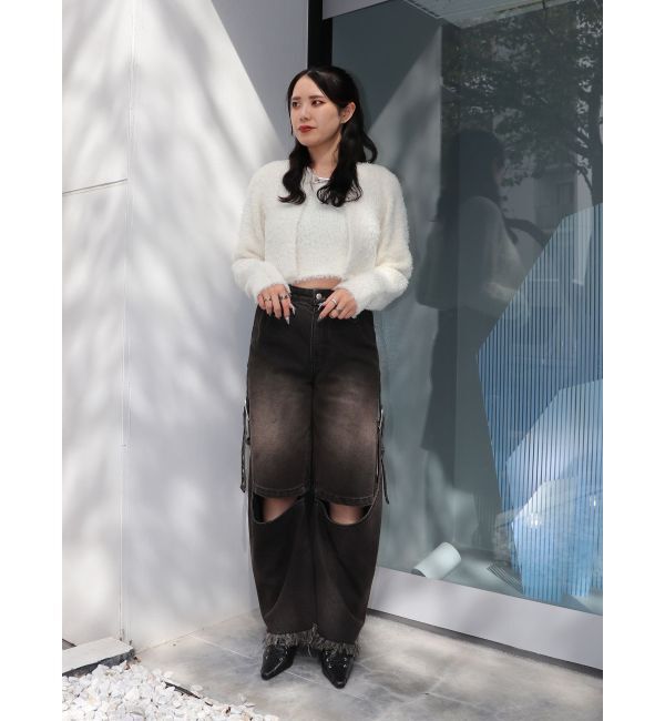 jouetie「2WAYレングスウエスタンデニム【セットアップ対応】」|デニム|