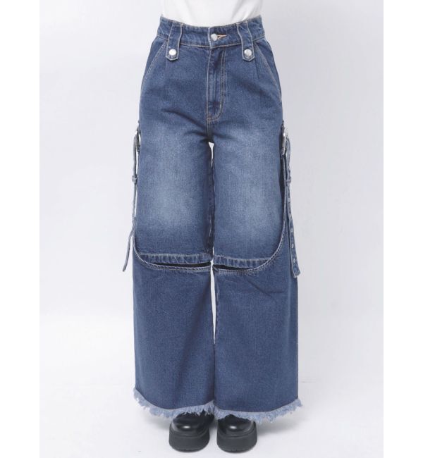 jouetie「2WAYレングスウエスタンデニム【セットアップ対応】」|デニム|