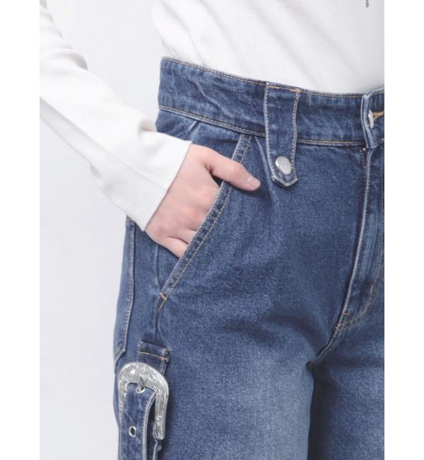 jouetie「2WAYレングスウエスタンデニム【セットアップ対応】」|デニム|