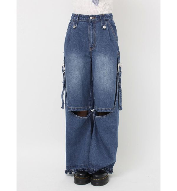 jouetie「2WAYレングスウエスタンデニム【セットアップ対応】」|デニム|