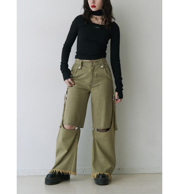 jouetie「2WAYレングスウエスタンデニム【セットアップ対応】」|デニム|