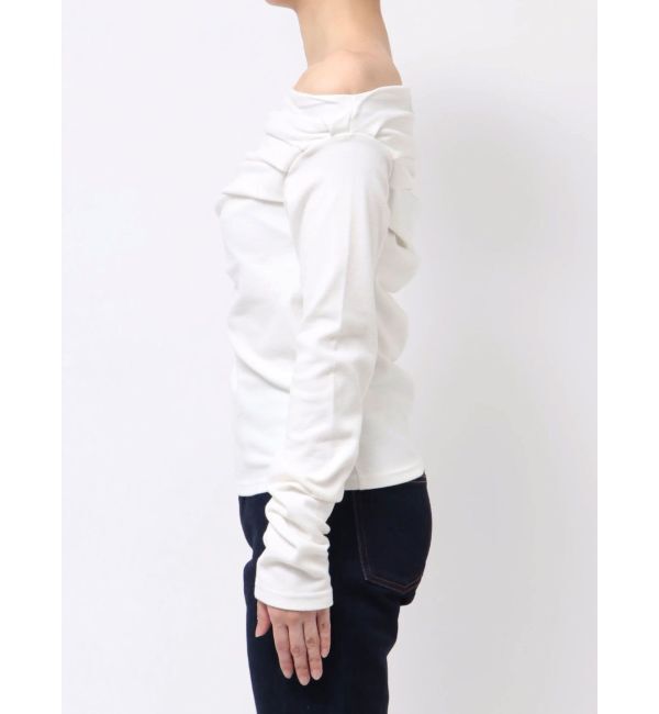 jouetie「ドレープオフショルトップス」|Tシャツ・カットソー|