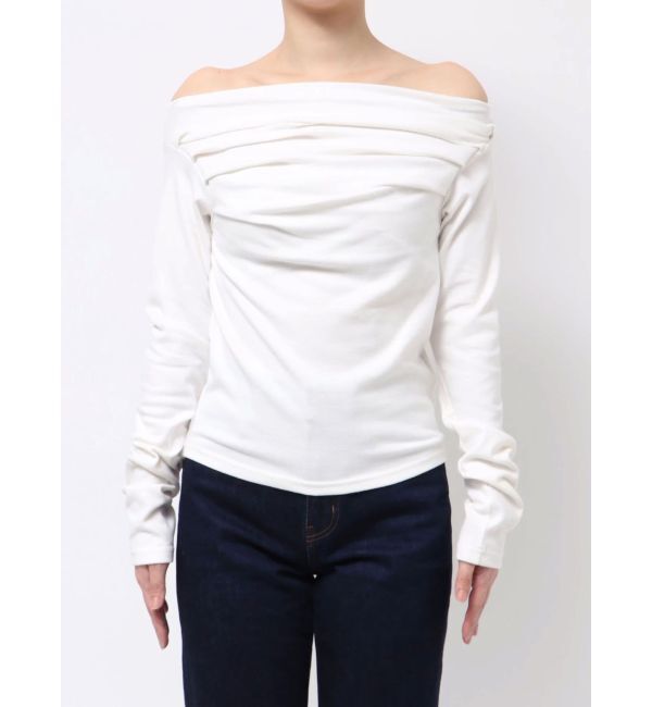 jouetie「ドレープオフショルトップス」|Tシャツ・カットソー|