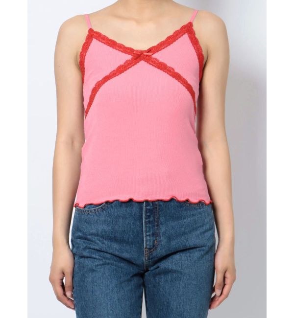 jouetie「ランジェリーテレコキャミソール」|Tシャツ・カットソー|