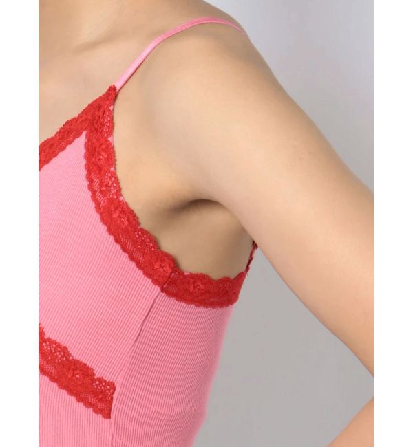 jouetie「ランジェリーテレコキャミソール」|Tシャツ・カットソー|